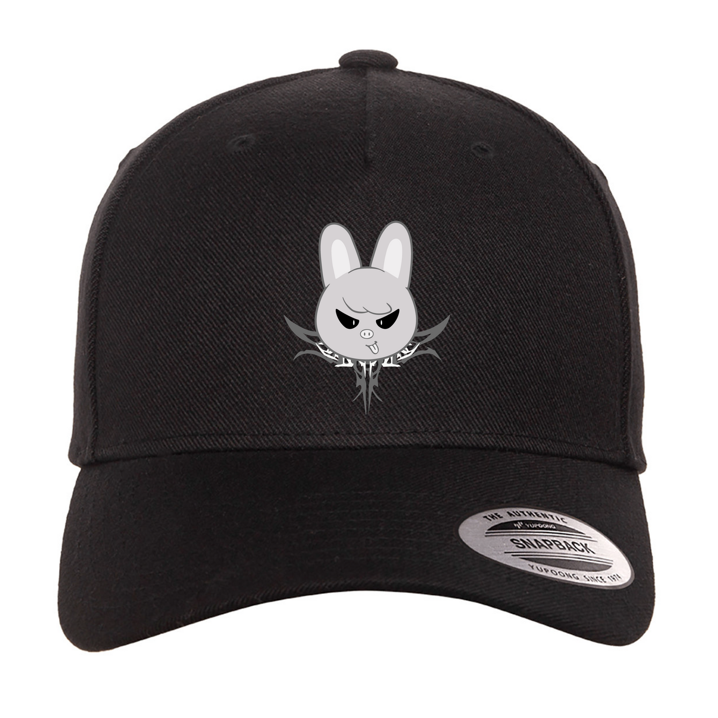 Evil Snapback Hat – Chibi Graphic Cap | Unisex Streetwear Adjustable Hat | 8 Styles