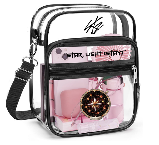 Clear Concert Crossbody Bag – Star Light Aesthetic Edition