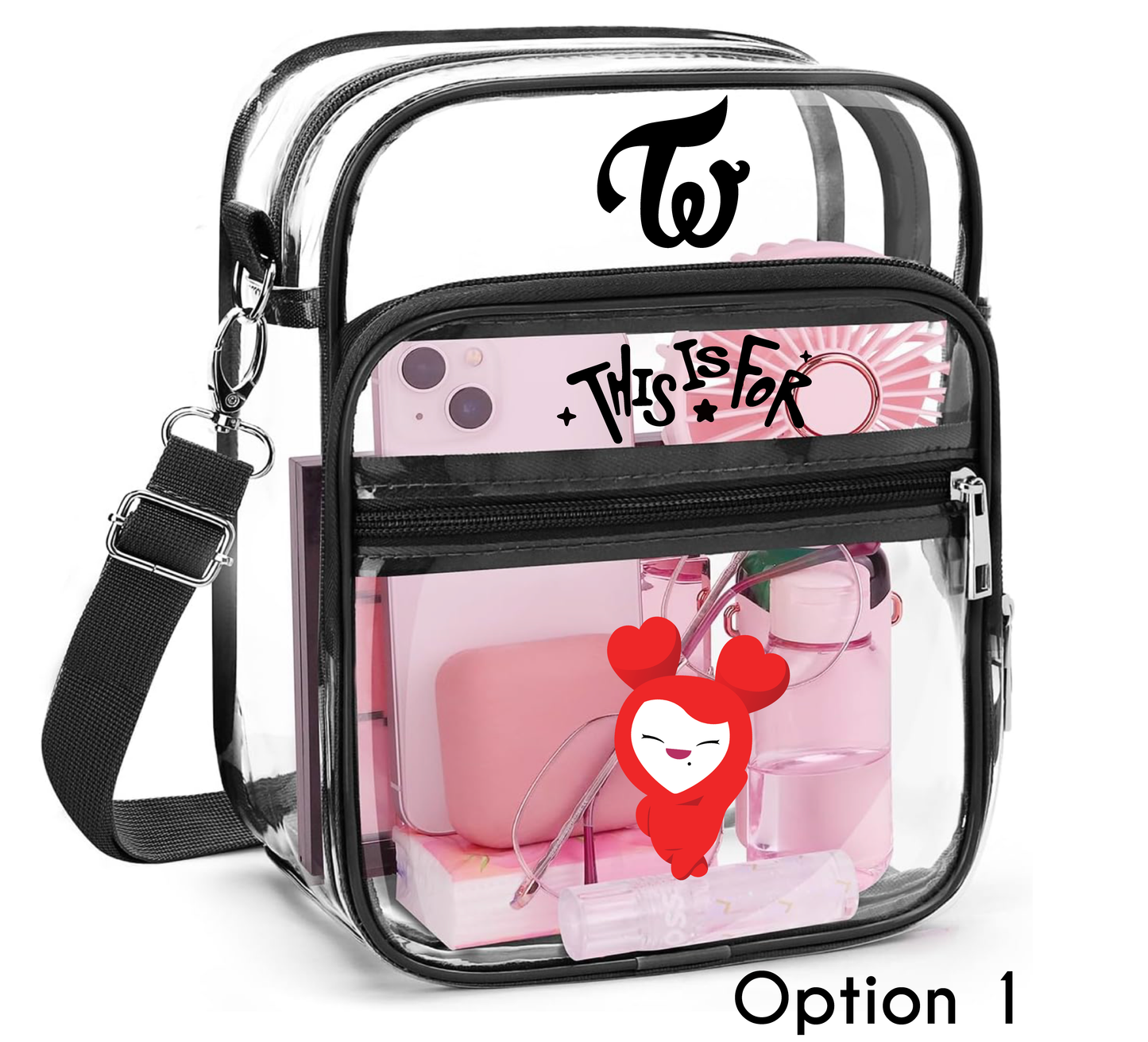 Clear Concert Bag – K-Pop Fan Aesthetic