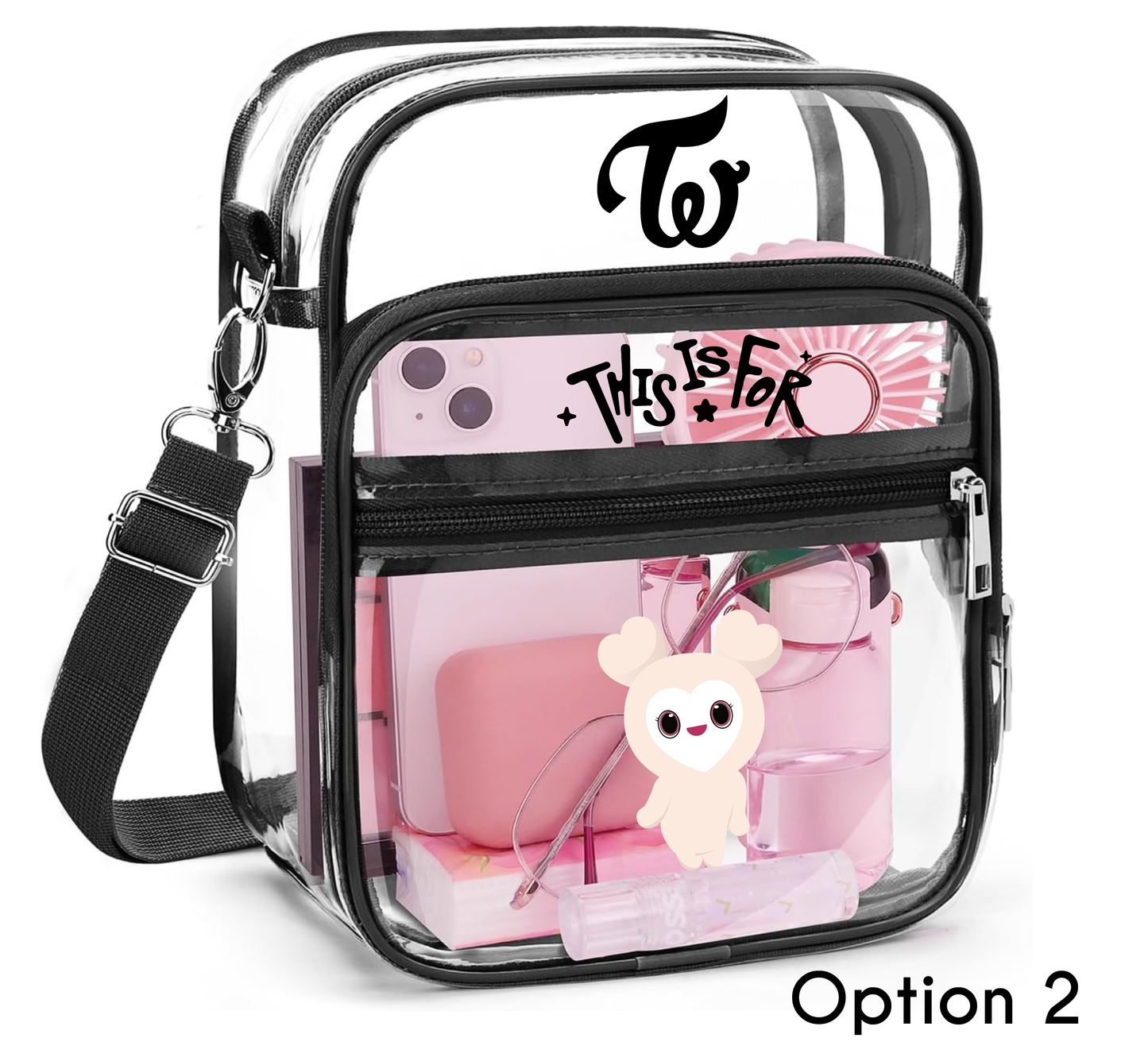 Clear Concert Bag – K-Pop Fan Aesthetic