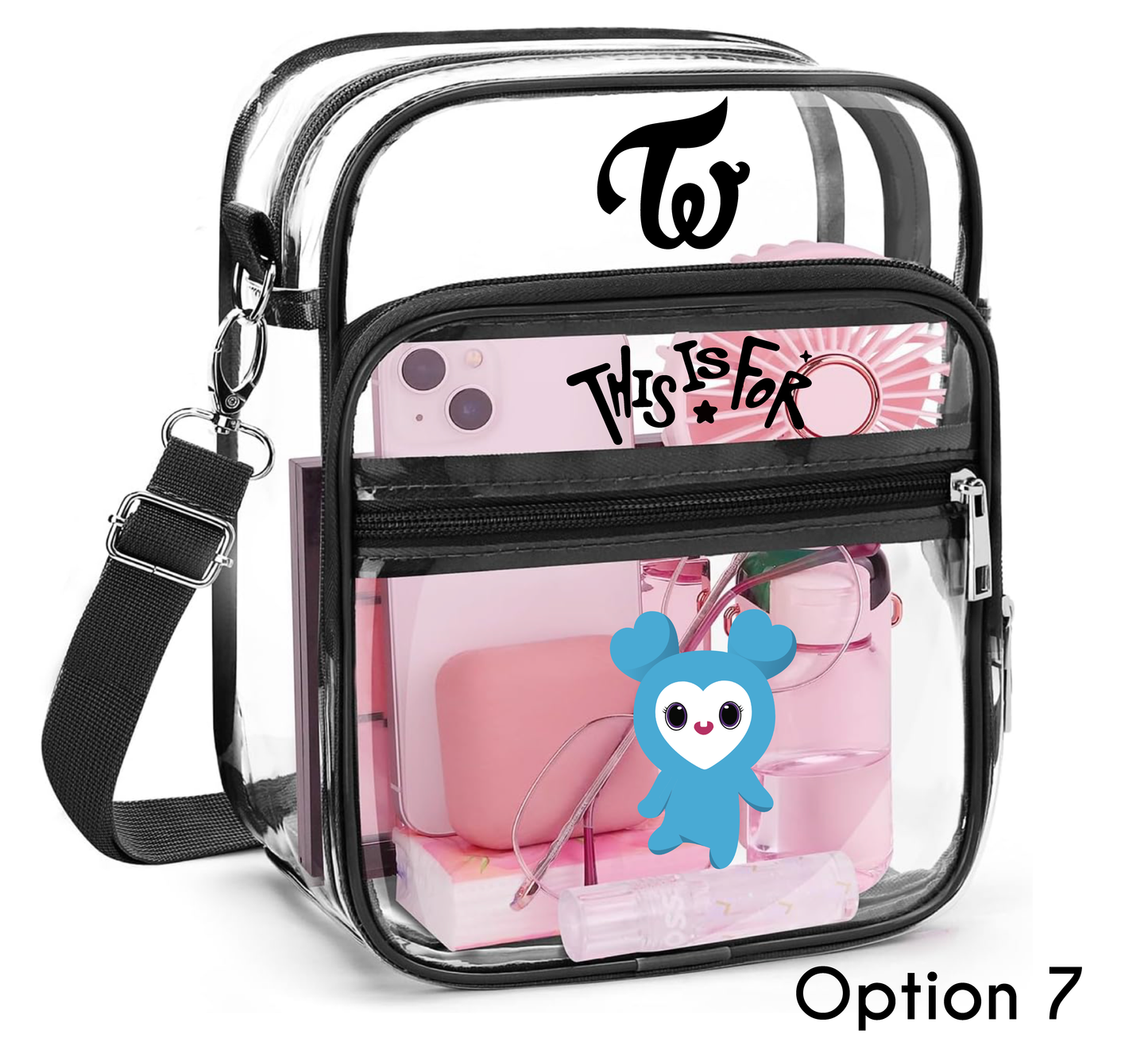 Clear Concert Bag – K-Pop Fan Aesthetic