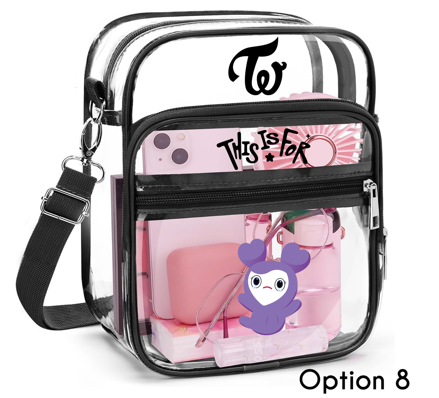 Clear Concert Bag – K-Pop Fan Aesthetic